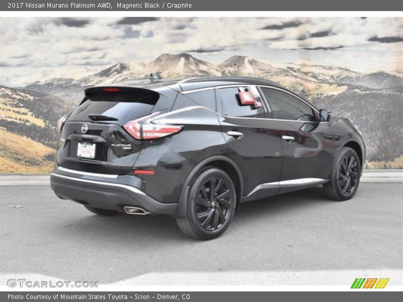Magnetic Black / Graphite 2017 Nissan Murano Platinum AWD