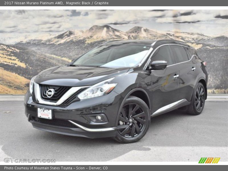 Magnetic Black / Graphite 2017 Nissan Murano Platinum AWD