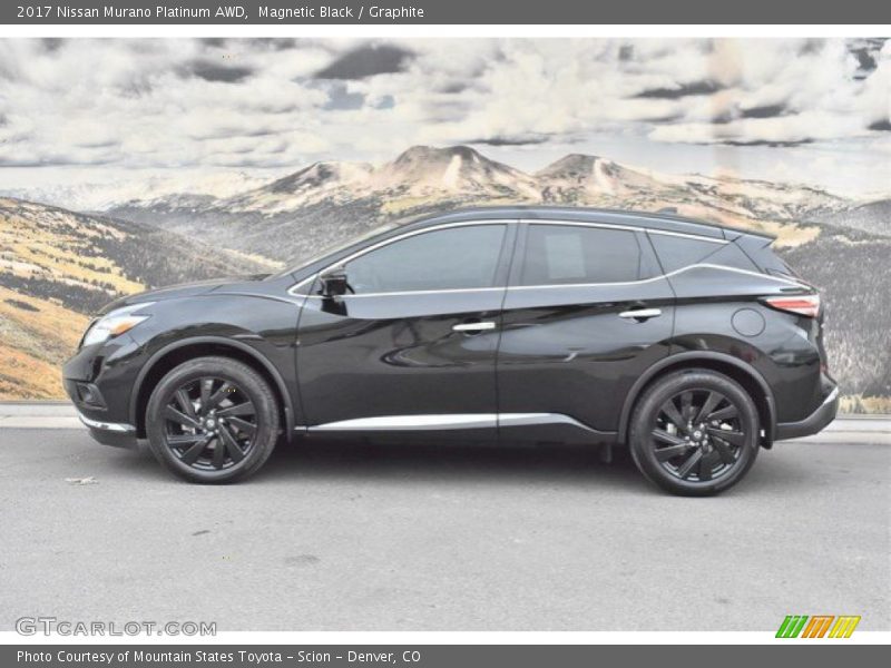 Magnetic Black / Graphite 2017 Nissan Murano Platinum AWD