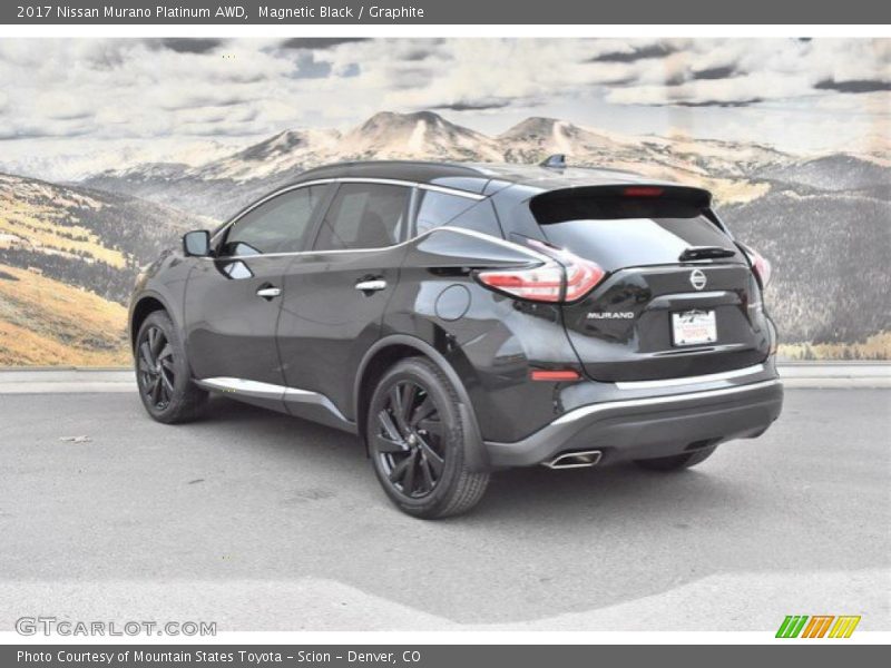Magnetic Black / Graphite 2017 Nissan Murano Platinum AWD