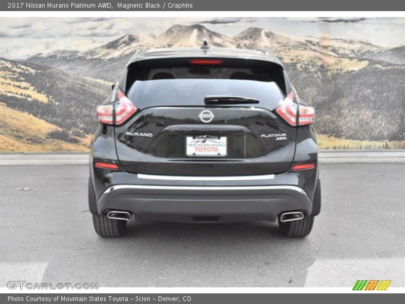 Magnetic Black / Graphite 2017 Nissan Murano Platinum AWD