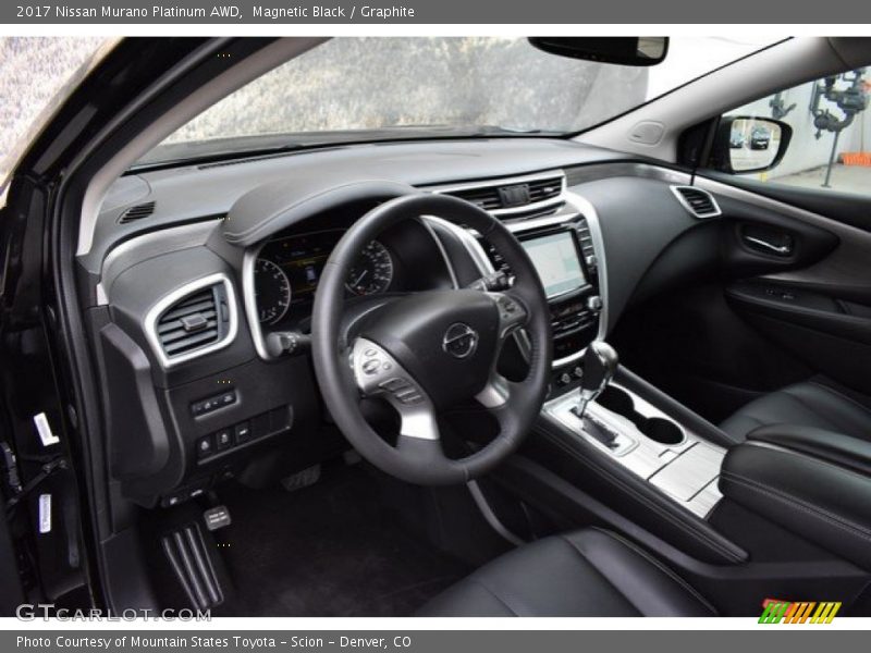 Magnetic Black / Graphite 2017 Nissan Murano Platinum AWD