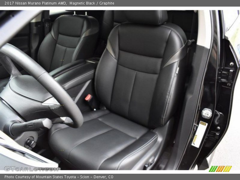Magnetic Black / Graphite 2017 Nissan Murano Platinum AWD