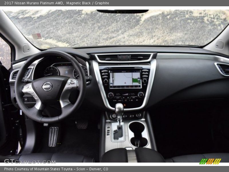 Magnetic Black / Graphite 2017 Nissan Murano Platinum AWD