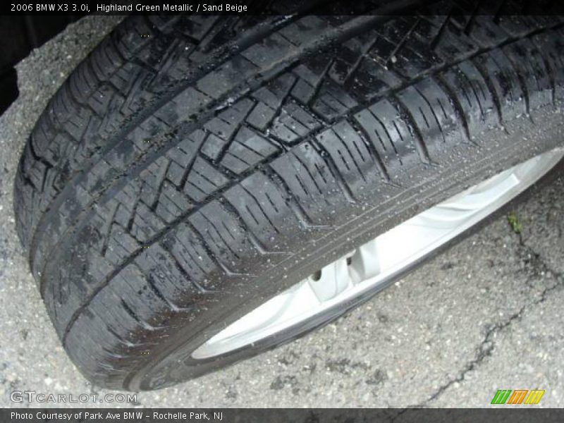 Highland Green Metallic / Sand Beige 2006 BMW X3 3.0i