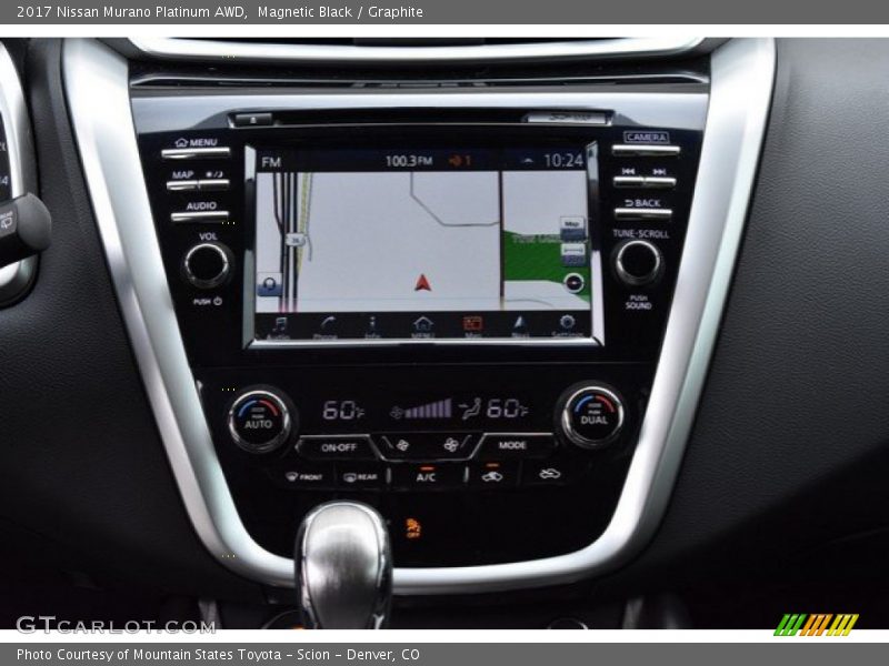 Magnetic Black / Graphite 2017 Nissan Murano Platinum AWD