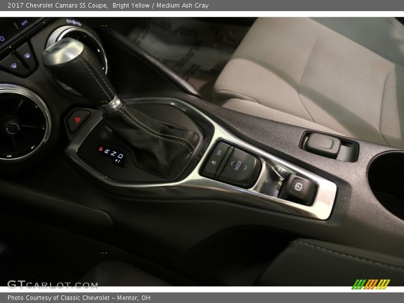 Bright Yellow / Medium Ash Gray 2017 Chevrolet Camaro SS Coupe