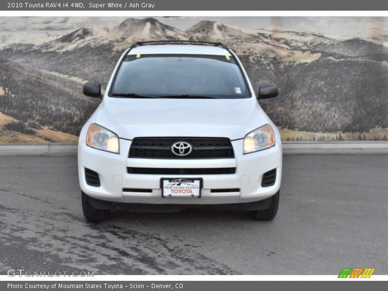 Super White / Ash Gray 2010 Toyota RAV4 I4 4WD