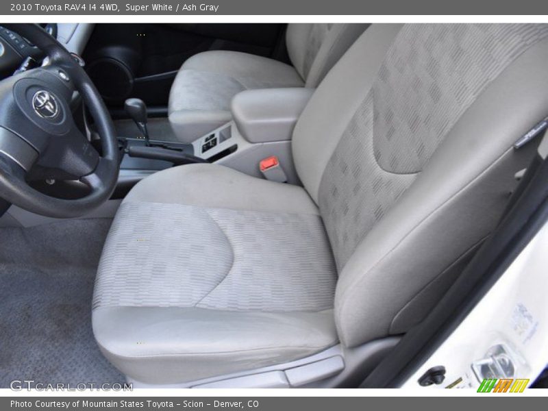 Super White / Ash Gray 2010 Toyota RAV4 I4 4WD