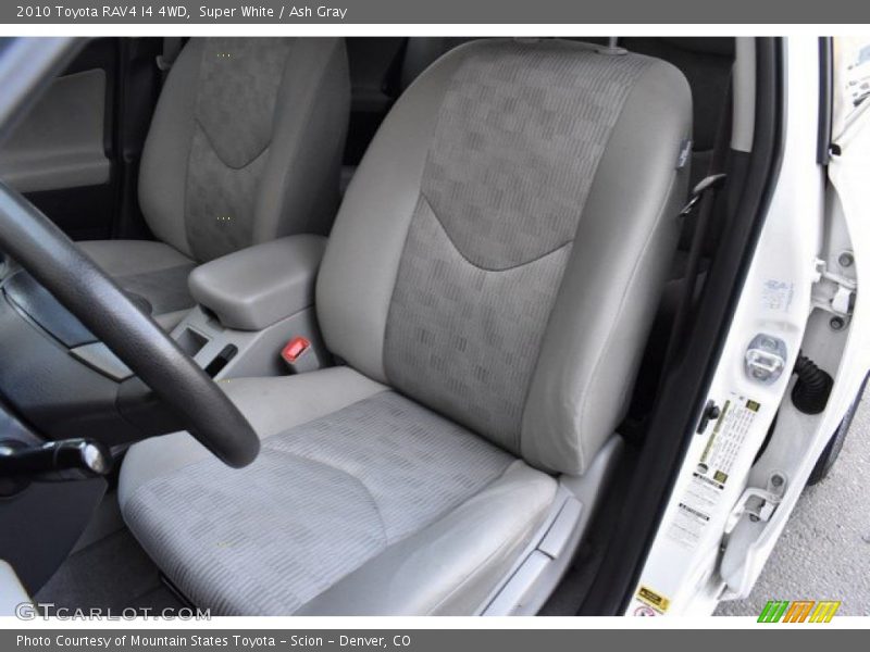 Super White / Ash Gray 2010 Toyota RAV4 I4 4WD
