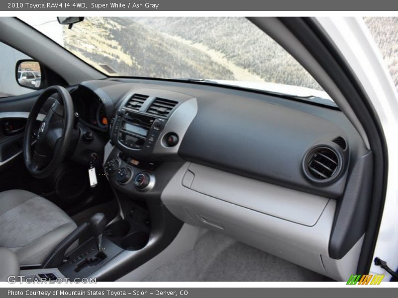 Super White / Ash Gray 2010 Toyota RAV4 I4 4WD