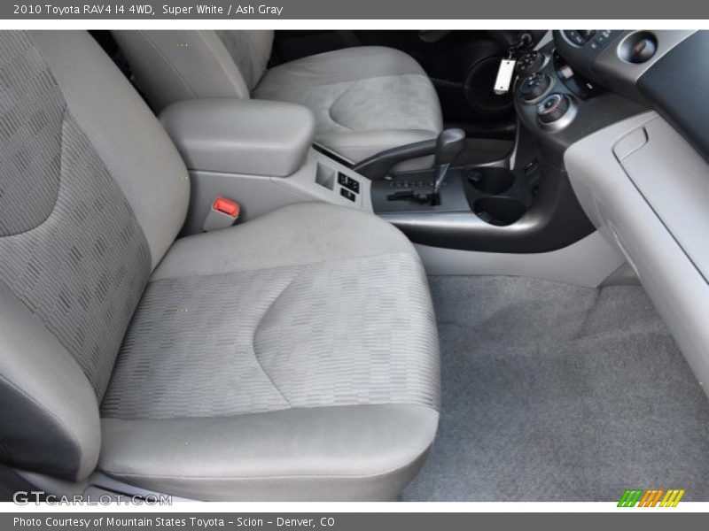 Super White / Ash Gray 2010 Toyota RAV4 I4 4WD