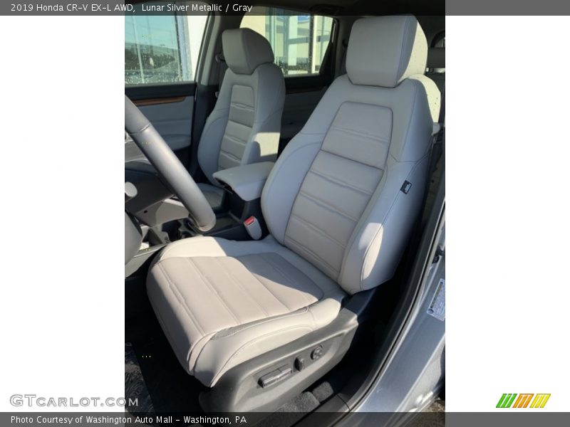 Lunar Silver Metallic / Gray 2019 Honda CR-V EX-L AWD