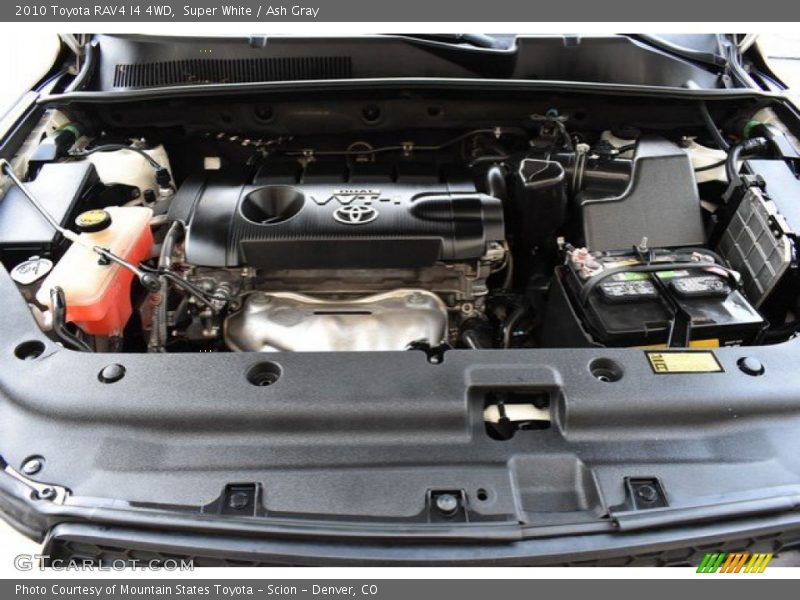 Super White / Ash Gray 2010 Toyota RAV4 I4 4WD