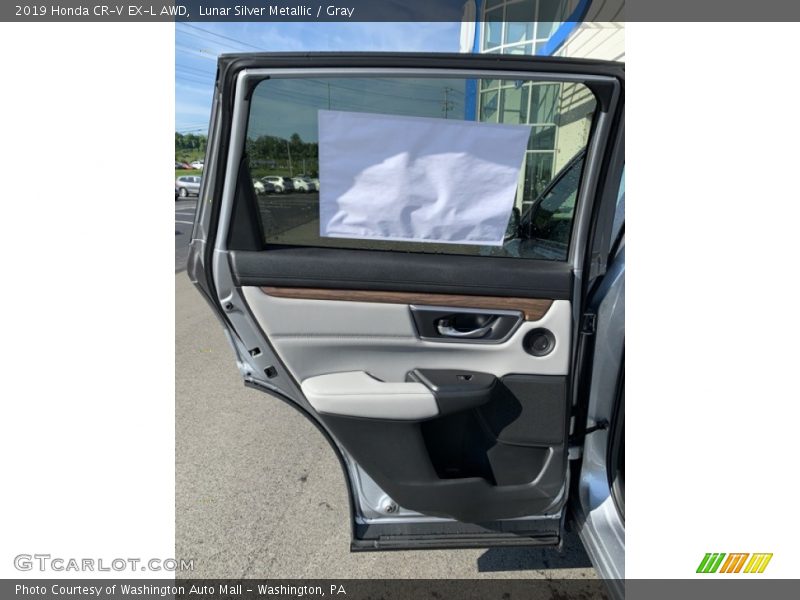Lunar Silver Metallic / Gray 2019 Honda CR-V EX-L AWD