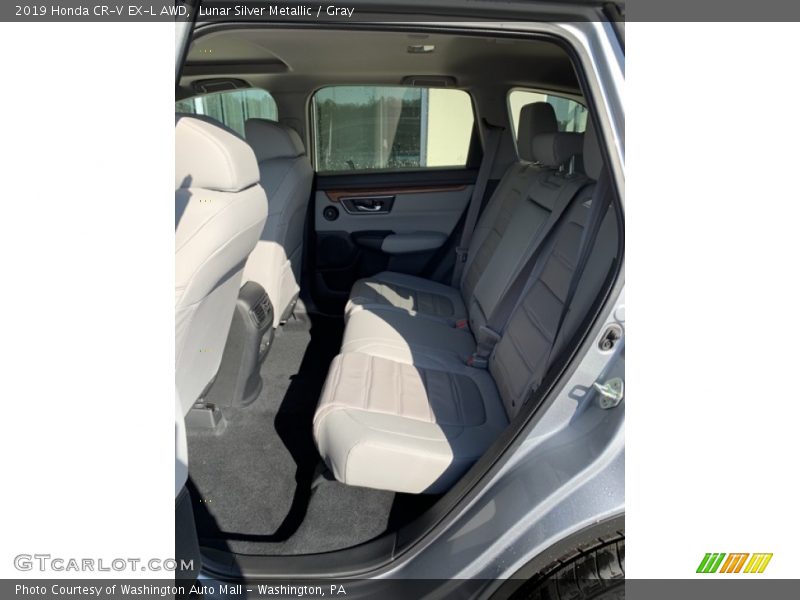 Lunar Silver Metallic / Gray 2019 Honda CR-V EX-L AWD
