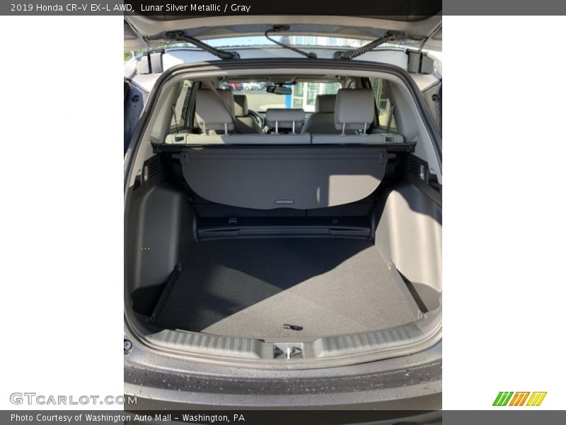 Lunar Silver Metallic / Gray 2019 Honda CR-V EX-L AWD