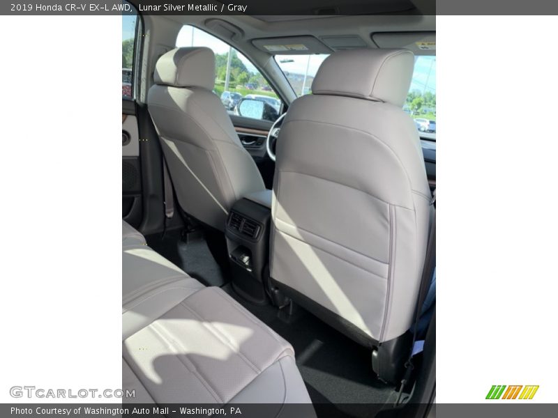 Lunar Silver Metallic / Gray 2019 Honda CR-V EX-L AWD