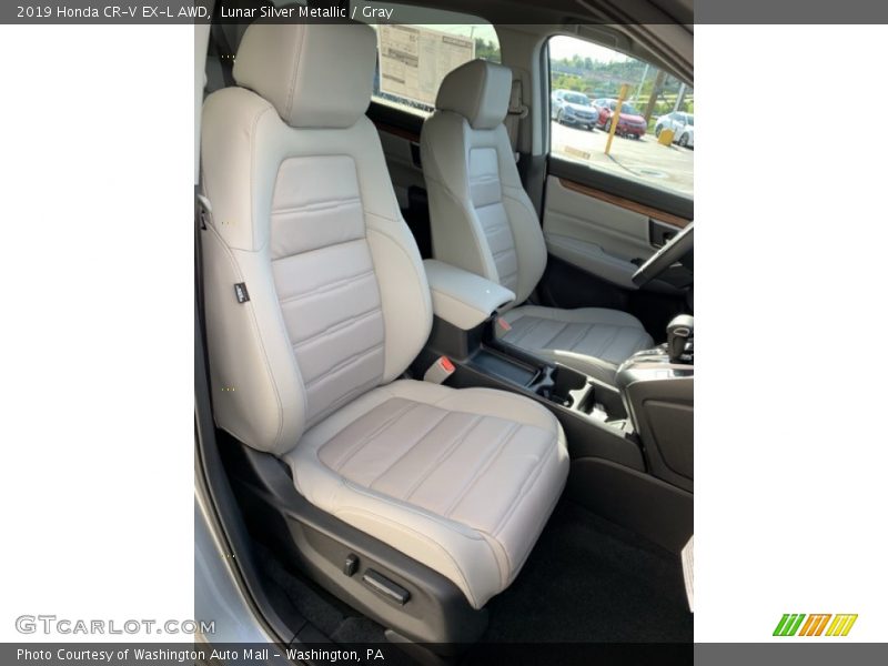 Lunar Silver Metallic / Gray 2019 Honda CR-V EX-L AWD