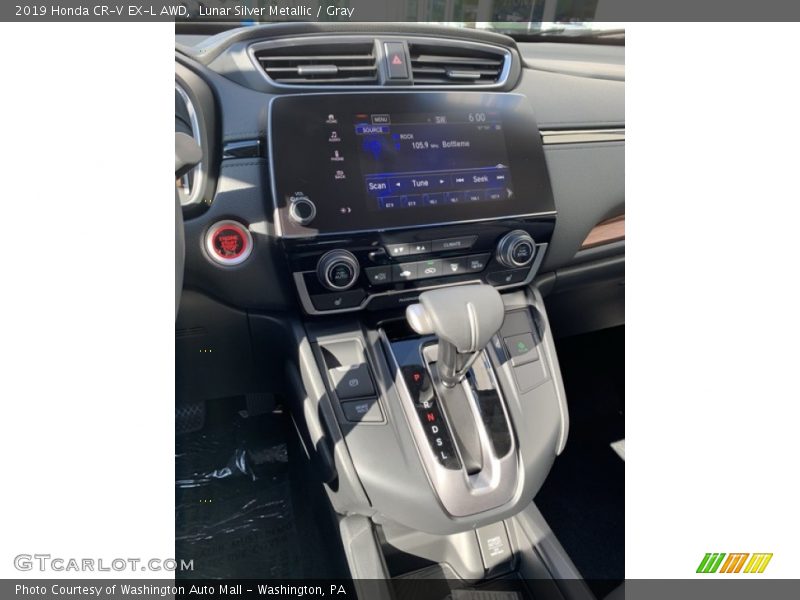 Lunar Silver Metallic / Gray 2019 Honda CR-V EX-L AWD