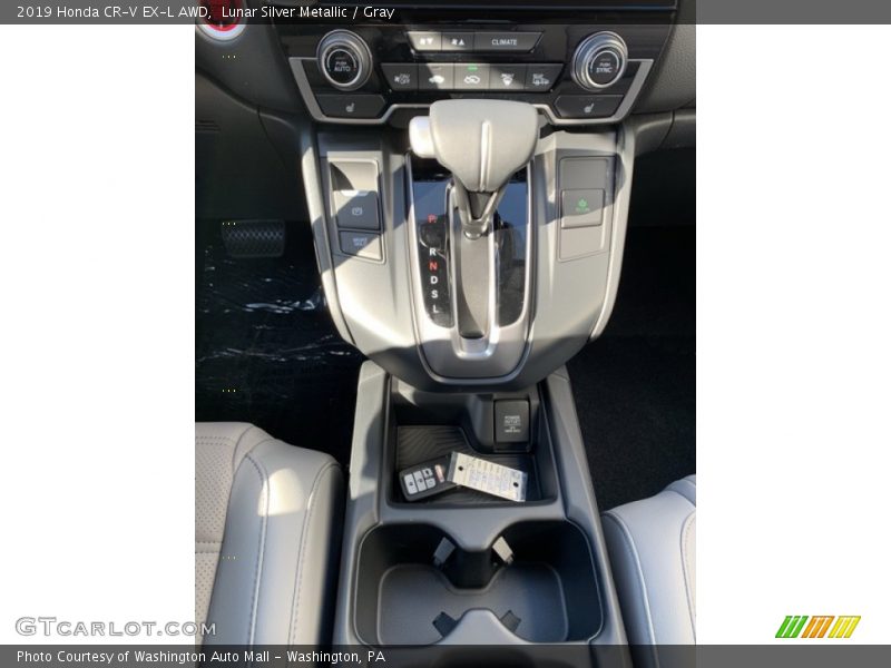 Lunar Silver Metallic / Gray 2019 Honda CR-V EX-L AWD