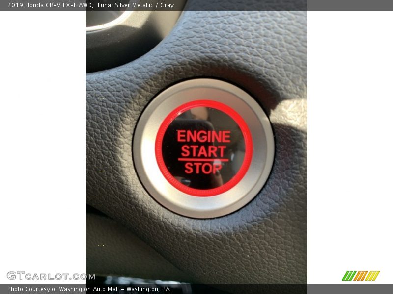Lunar Silver Metallic / Gray 2019 Honda CR-V EX-L AWD