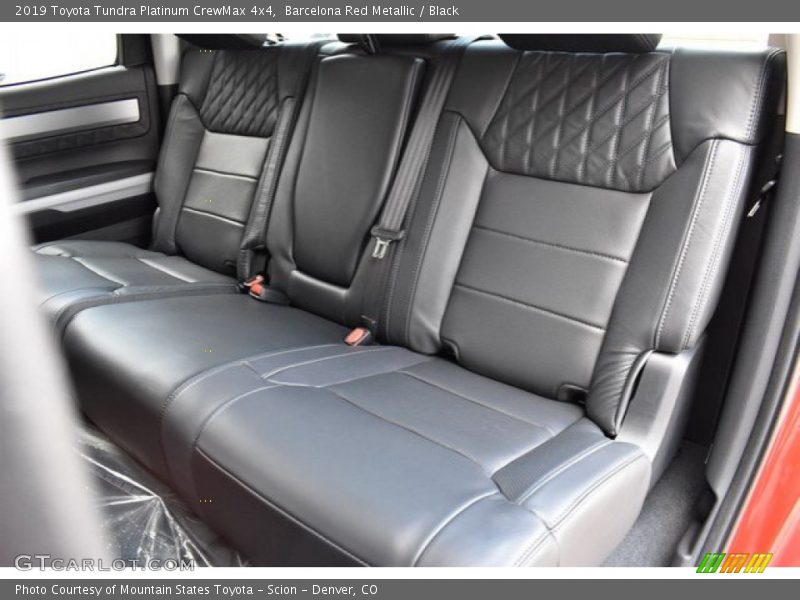 Barcelona Red Metallic / Black 2019 Toyota Tundra Platinum CrewMax 4x4