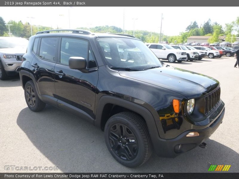 Black / Black 2019 Jeep Renegade Sport 4x4
