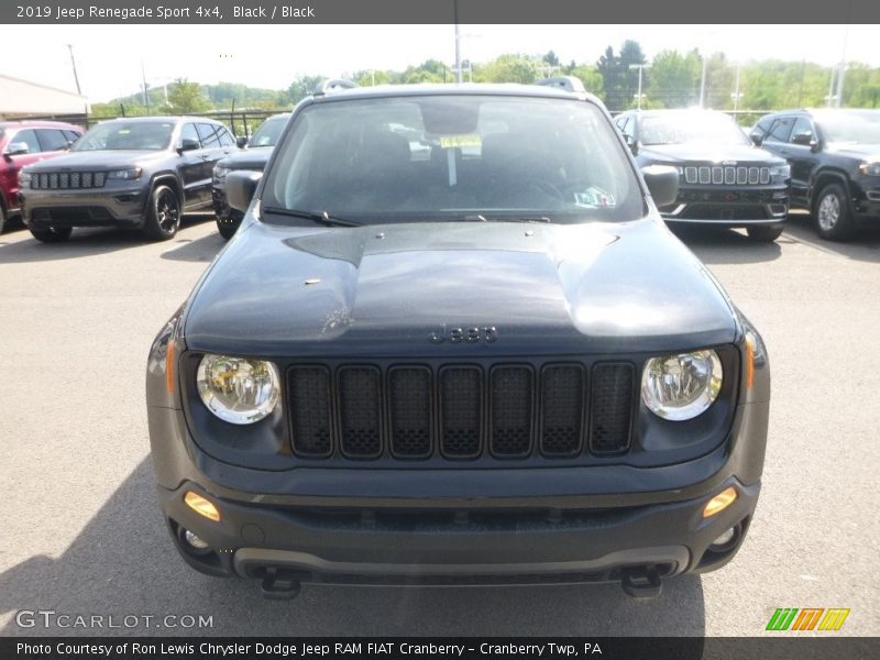 Black / Black 2019 Jeep Renegade Sport 4x4