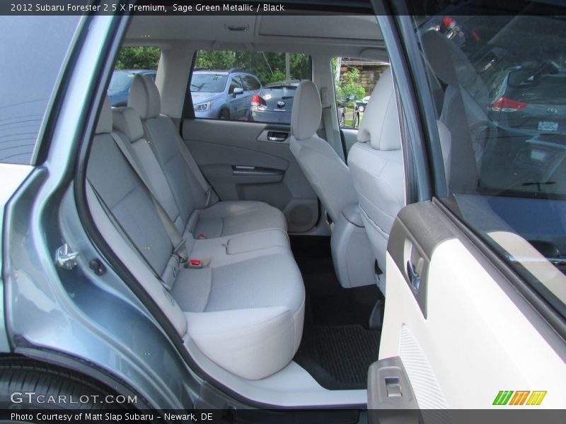 Sage Green Metallic / Black 2012 Subaru Forester 2.5 X Premium
