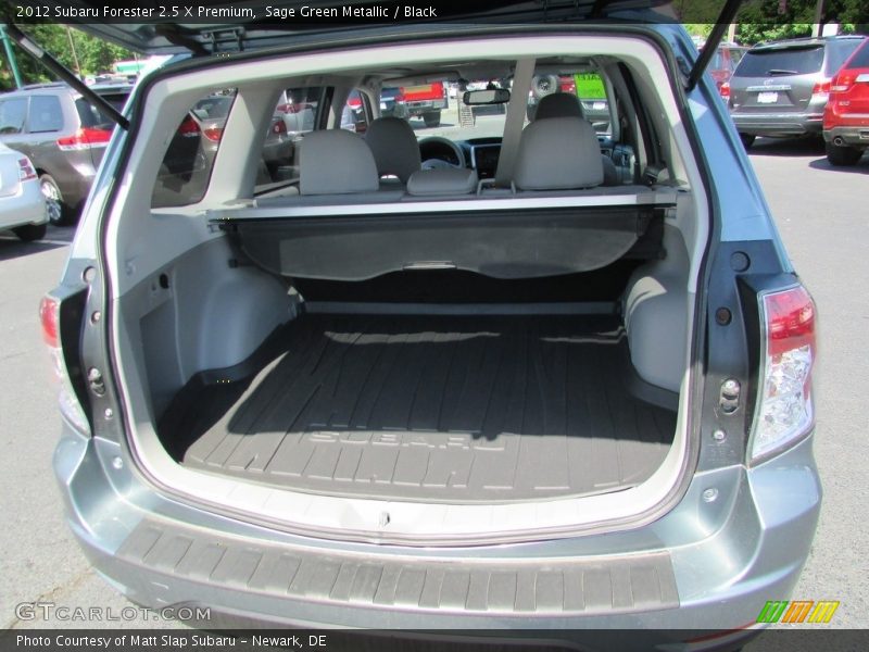 Sage Green Metallic / Black 2012 Subaru Forester 2.5 X Premium