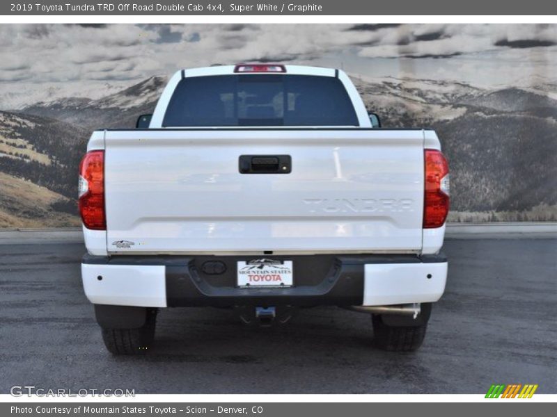 Super White / Graphite 2019 Toyota Tundra TRD Off Road Double Cab 4x4