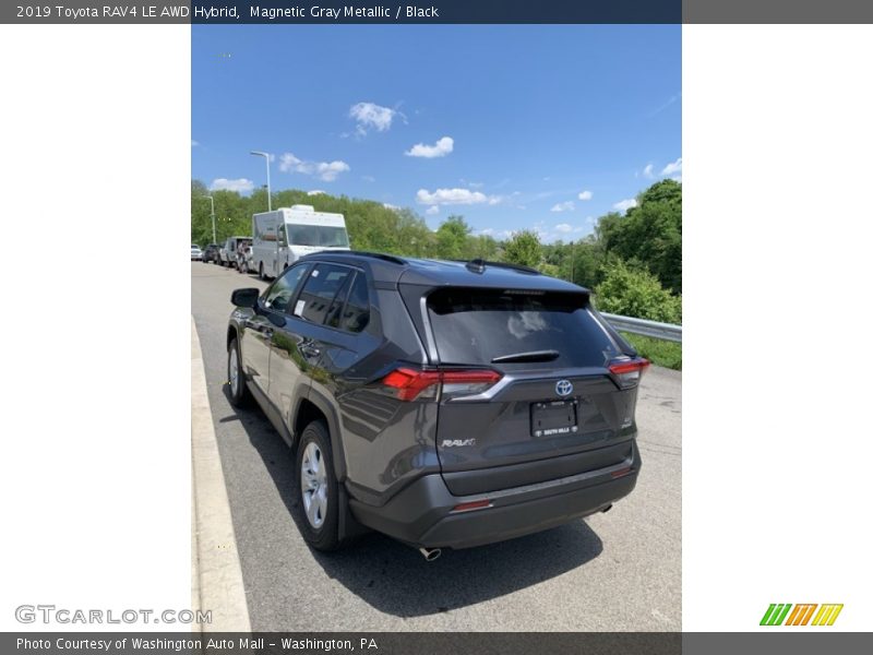 Magnetic Gray Metallic / Black 2019 Toyota RAV4 LE AWD Hybrid