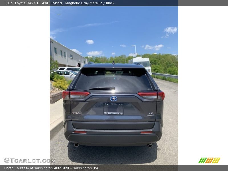Magnetic Gray Metallic / Black 2019 Toyota RAV4 LE AWD Hybrid
