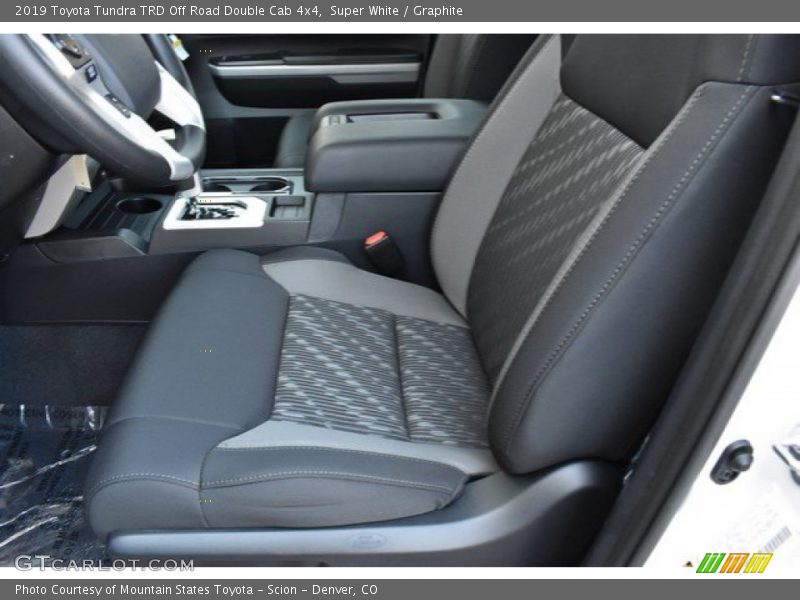 Super White / Graphite 2019 Toyota Tundra TRD Off Road Double Cab 4x4