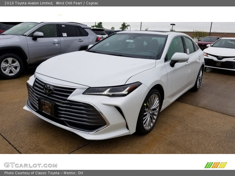 Wind Chill Pearl / Cognac 2019 Toyota Avalon Limited