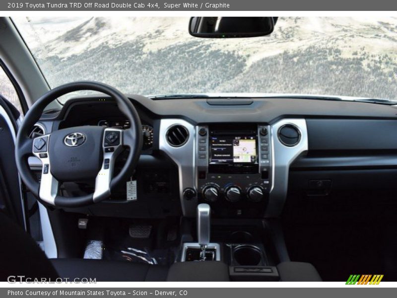Super White / Graphite 2019 Toyota Tundra TRD Off Road Double Cab 4x4