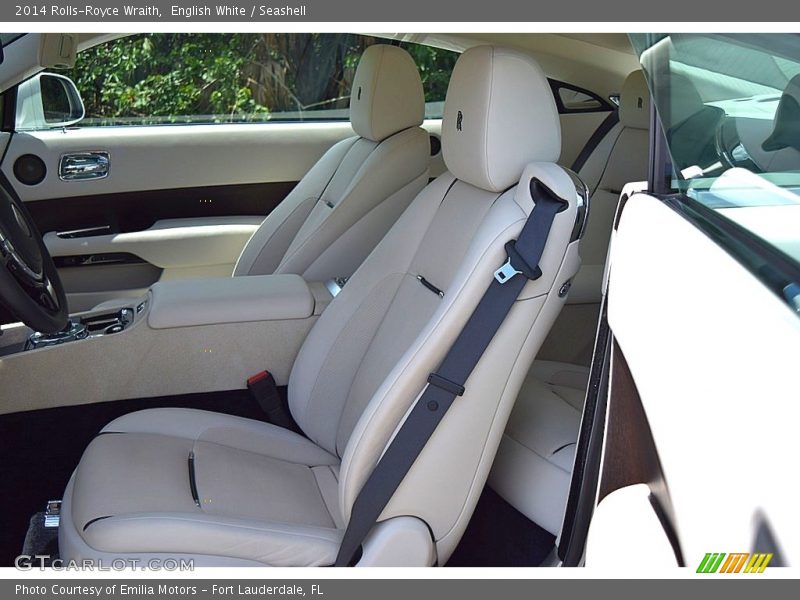 Front Seat of 2014 Wraith 