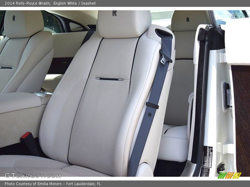 Front Seat of 2014 Wraith 