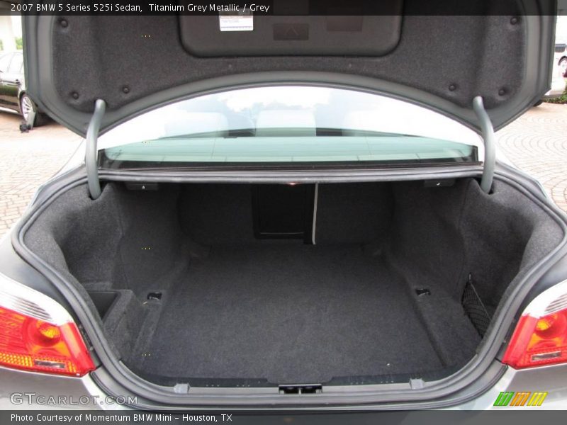 Titanium Grey Metallic / Grey 2007 BMW 5 Series 525i Sedan