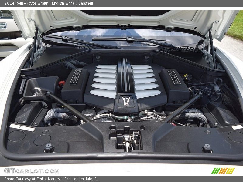  2014 Wraith  Engine - 6.6 Liter Twin Turbocharged DOHC 48-Valve VVT V12