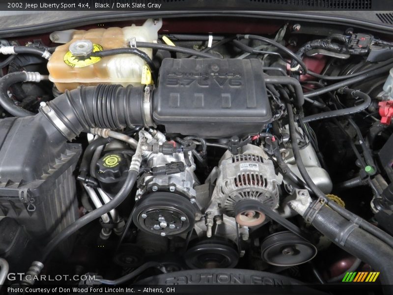 Black / Dark Slate Gray 2002 Jeep Liberty Sport 4x4