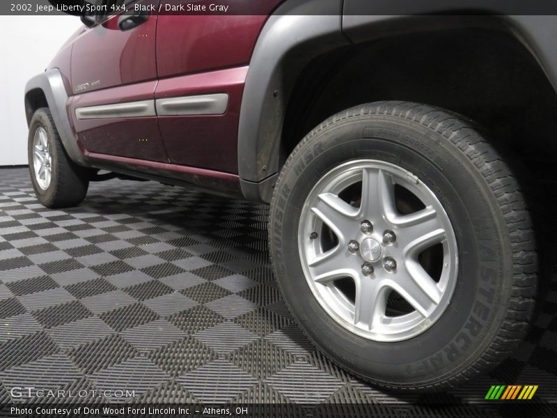 Black / Dark Slate Gray 2002 Jeep Liberty Sport 4x4