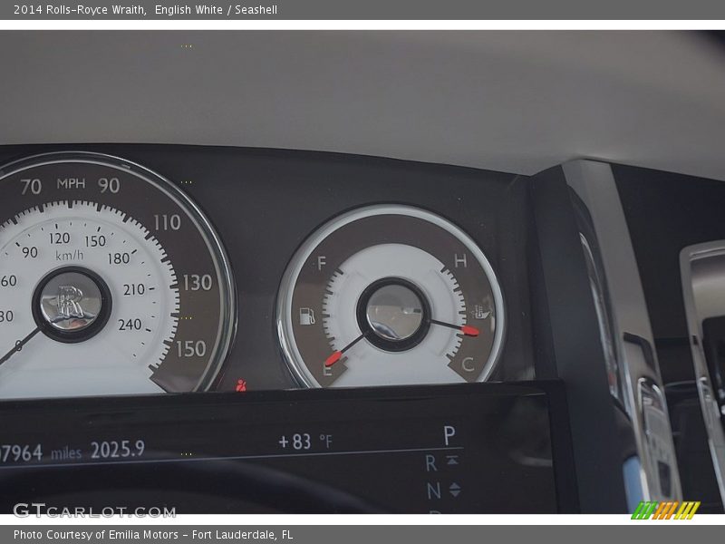  2014 Wraith   Gauges