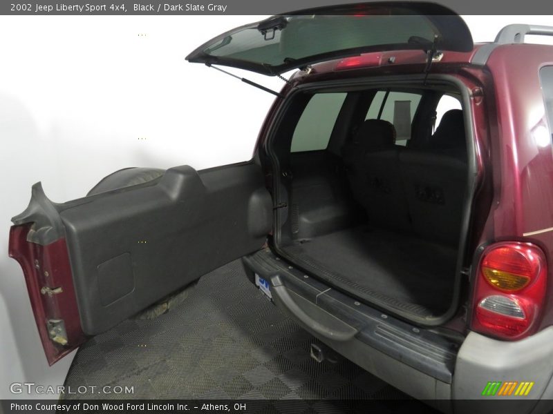 Black / Dark Slate Gray 2002 Jeep Liberty Sport 4x4