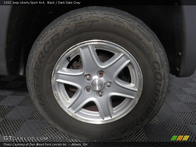 Black / Dark Slate Gray 2002 Jeep Liberty Sport 4x4