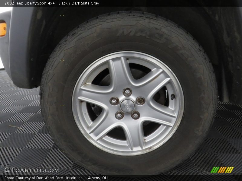Black / Dark Slate Gray 2002 Jeep Liberty Sport 4x4