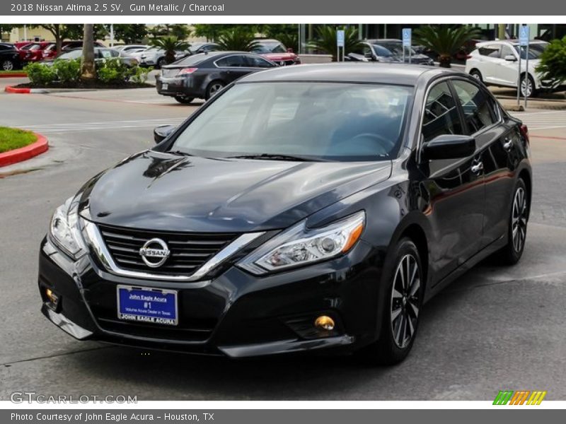 Gun Metallic / Charcoal 2018 Nissan Altima 2.5 SV