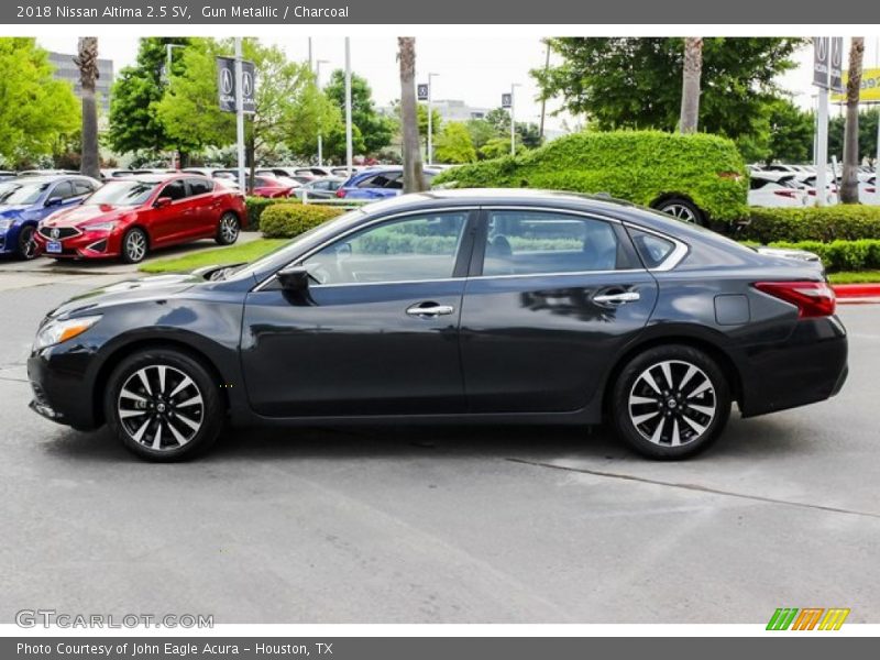 Gun Metallic / Charcoal 2018 Nissan Altima 2.5 SV