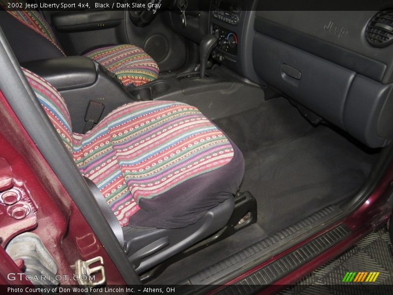 Black / Dark Slate Gray 2002 Jeep Liberty Sport 4x4